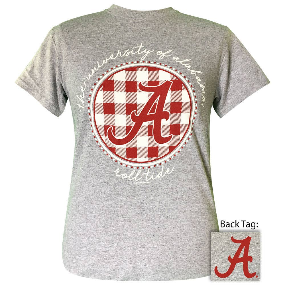Alabama Buffalo Plaid Sport Grey-SS-54