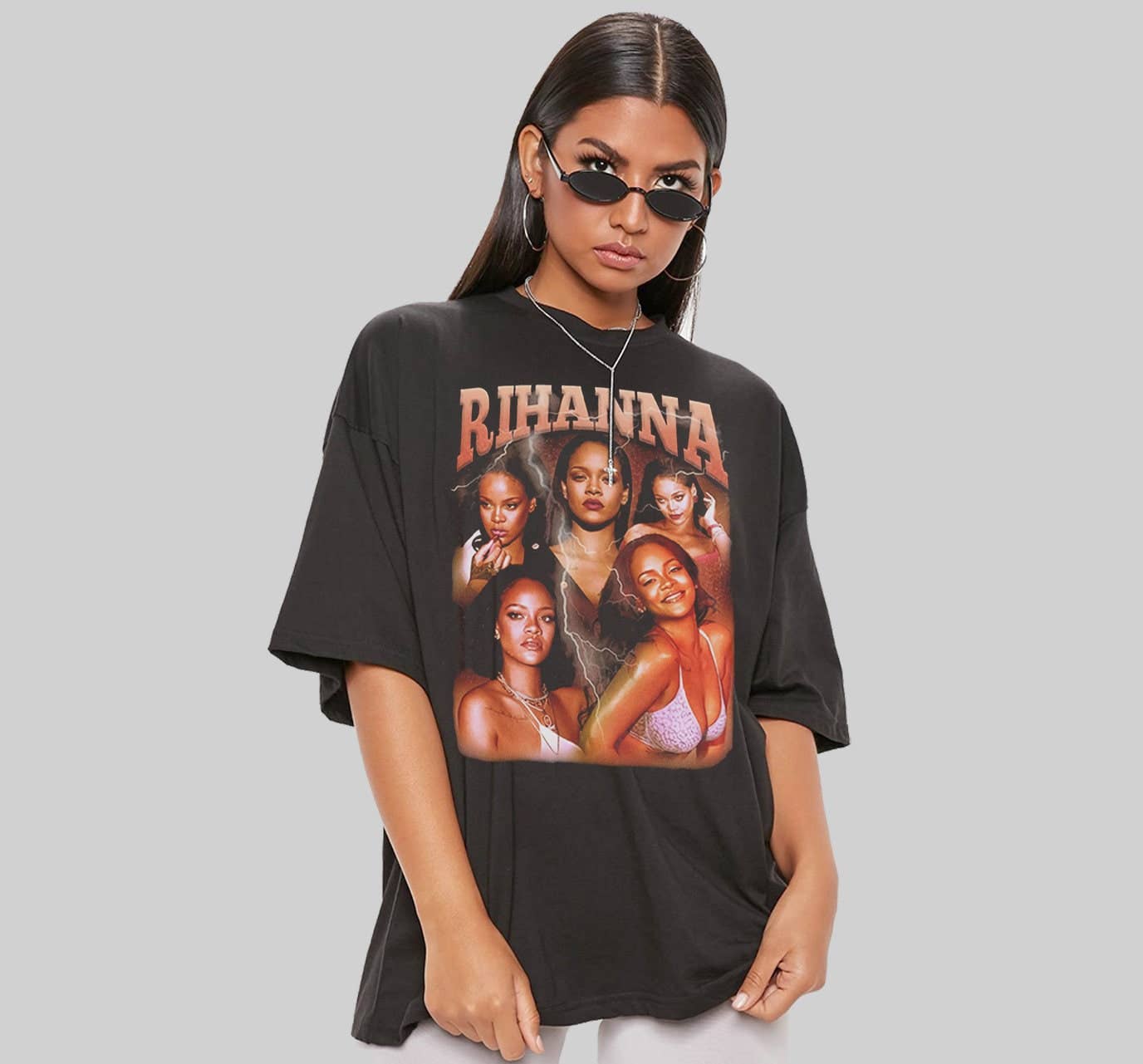 Rihanna Badgal Vintage 90s Hip Hop Tour T-Shirt, Fan Tee
