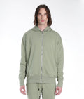 Full Zip Sweatshirt in Aspen