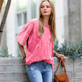 ,,.Vintage Wash Oversize Cotton Tee