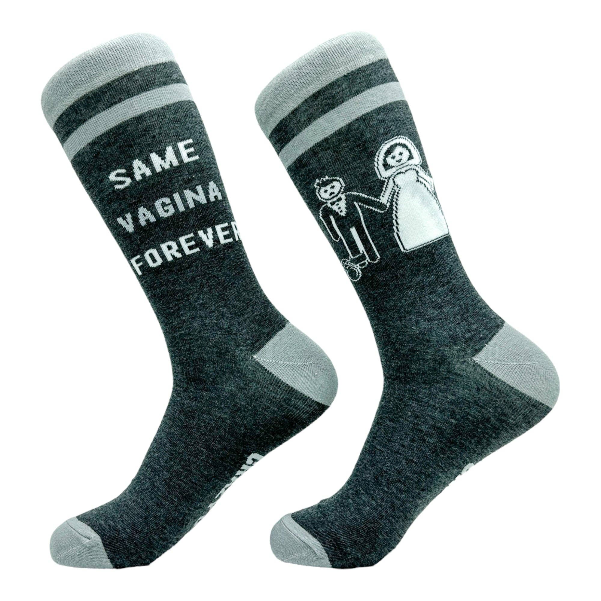 Men's Same Vagina Forever Socks