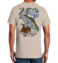Men's Inshore Grand Slam Short Sleeve Sand Cotton T-Shirt