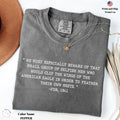 Comfort Colors Fdr Quote Political Protest Tee