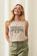 Baseball Mineral Graphic Tank Top