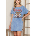 Dreamer Tiger Mineral Washed Dress