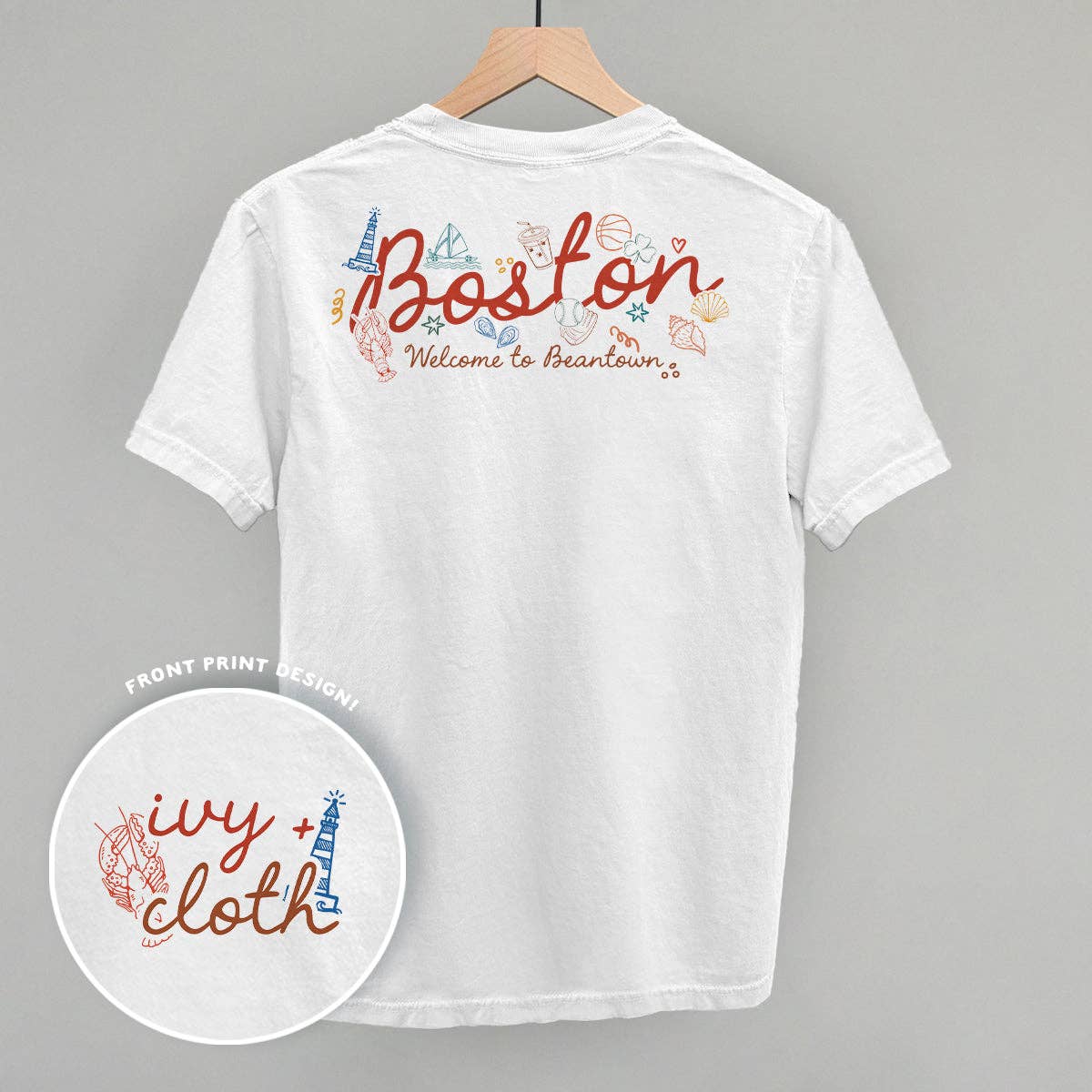 Boston Doodles (Back Print)