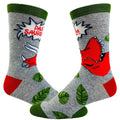 Dadasaurus Triceratops Socks