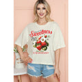 Farm Fresh Strawberries - Cropped Top