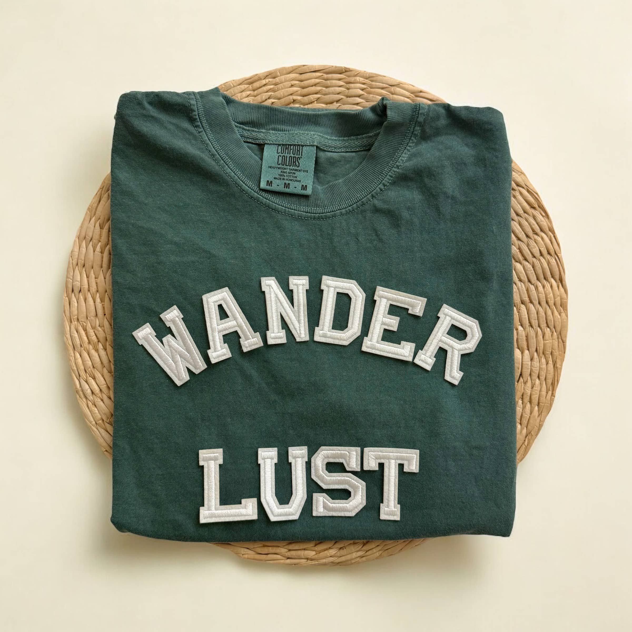 Wanderlust Comfort Colors Short Sleeve Shirt