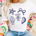Spring 2025 Coastal Aesthetic Lobster | Graphic Tee |Gildan