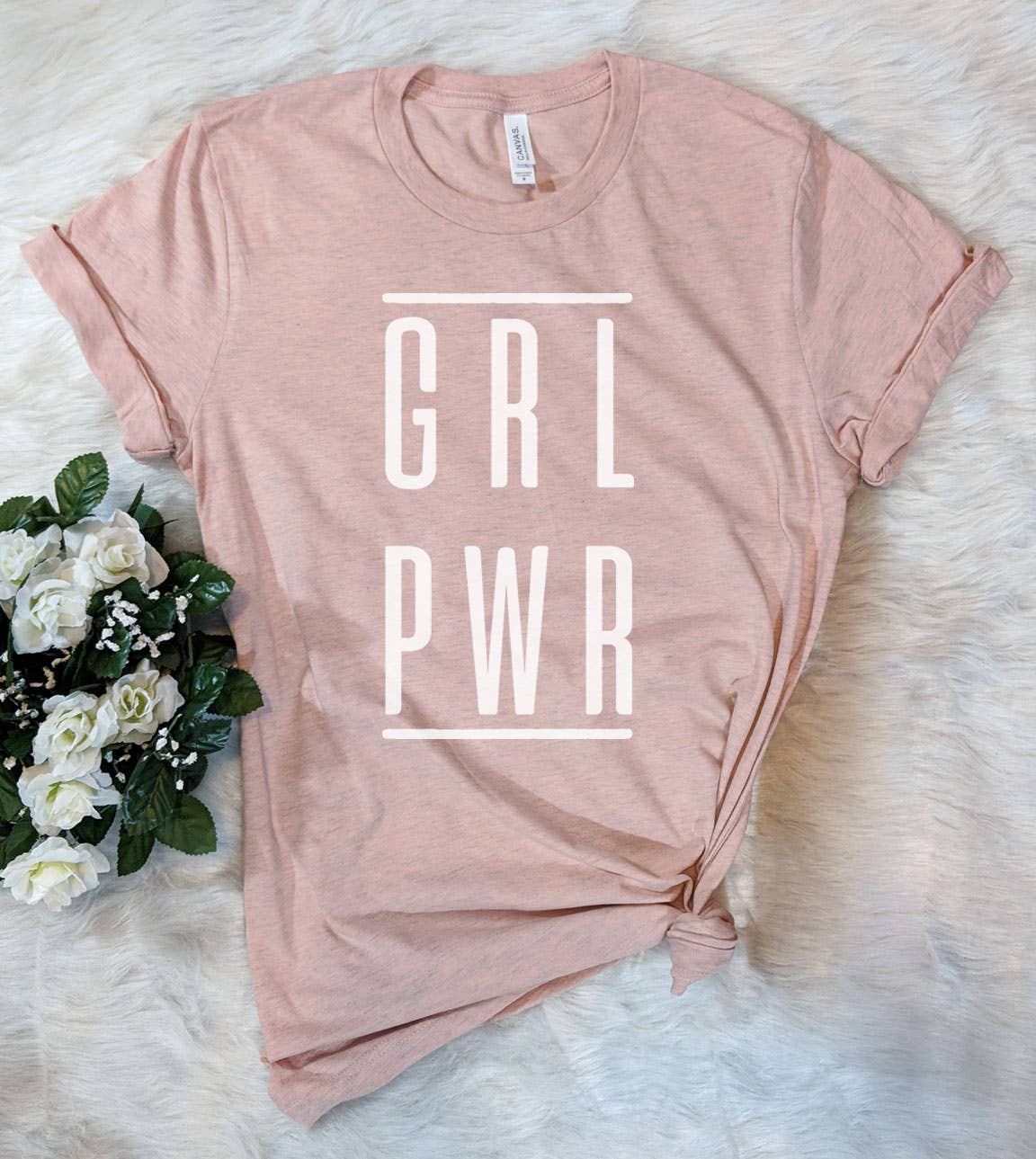 Grl Pwr Girl Power - Feminism Equal Rights Liberal T-Shirt