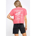 Fear Not  Vintage Graphic Crop Top
