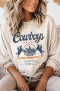 Cowboys Wild West Brushed Sweatshirts