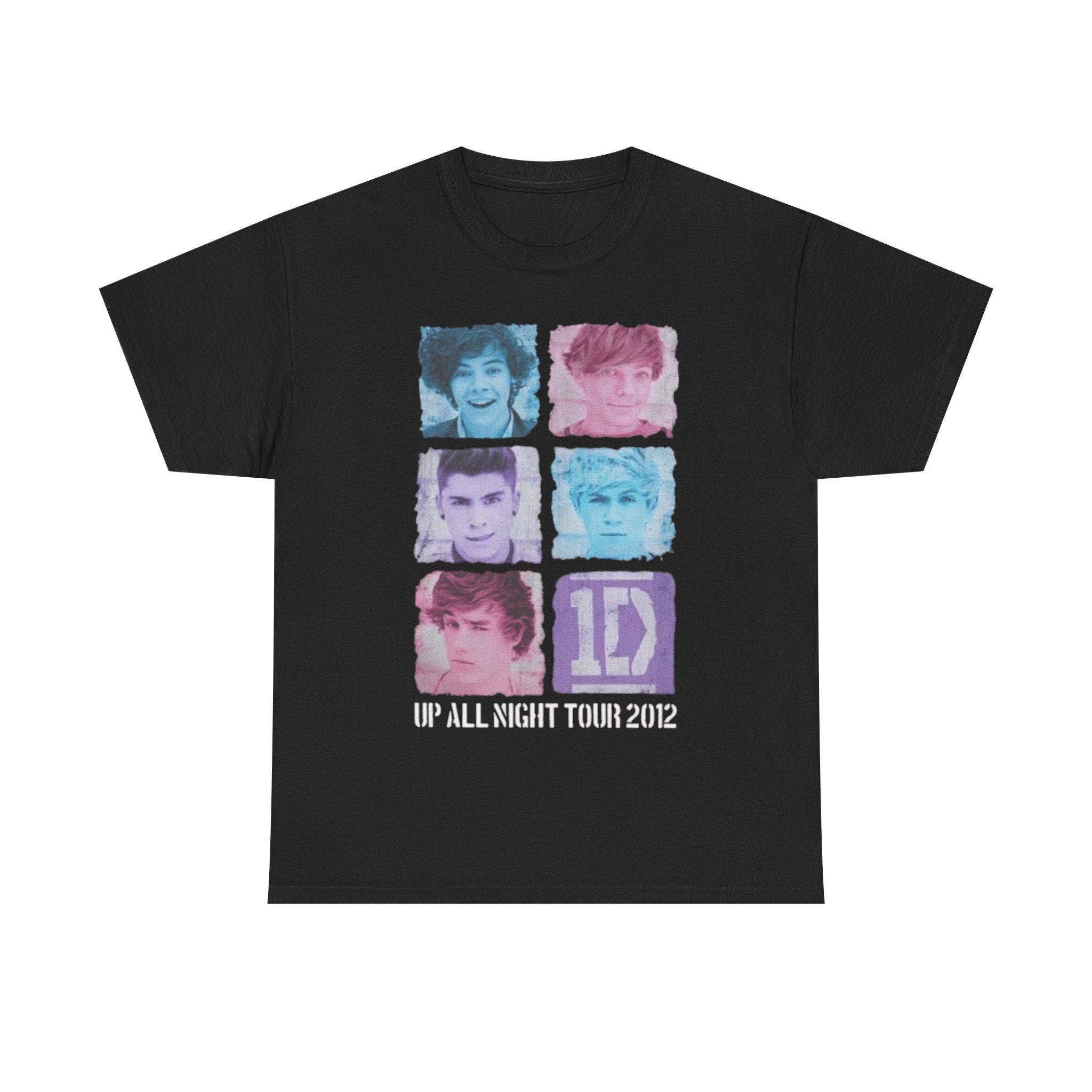 One Direction Up All Night Tour 2012 Shirt Tour Merchandise