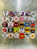 Circle Button Variety Selection Magnets