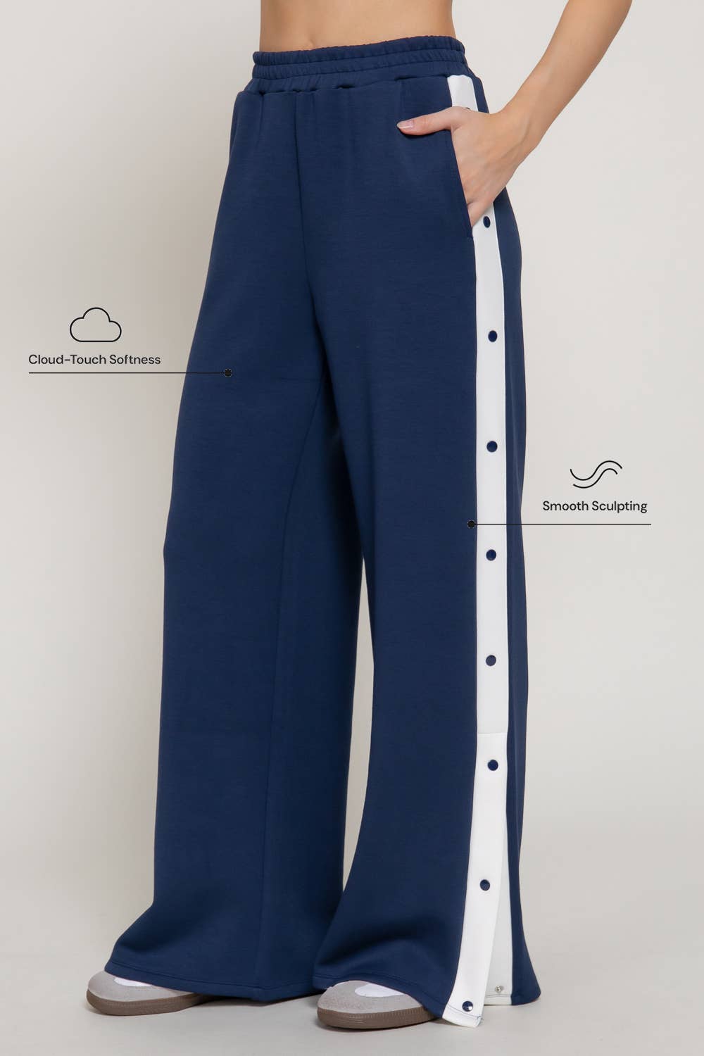 0105 Soft Scuba Straight Leg Pants SI-29282