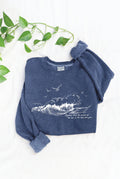Mightier Than the Waves Mineral Graphic Sweatshirt