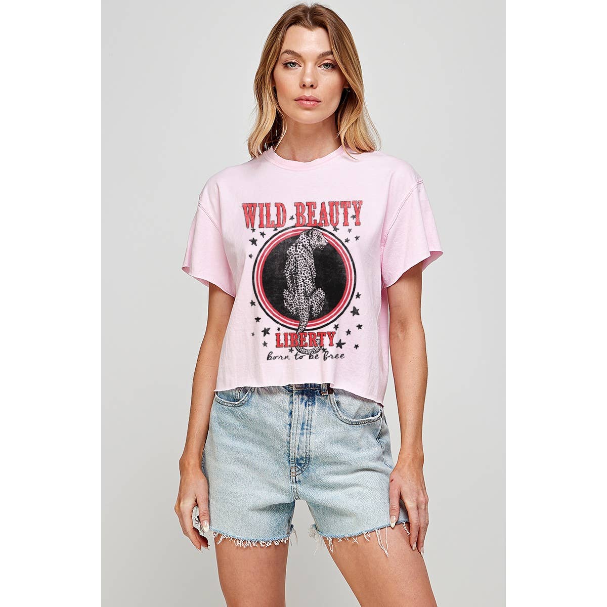Wild Beauty Vintage Graphic Crop Top