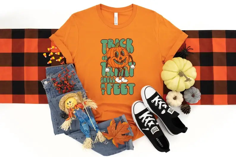 Trick or Treat Smell My Feet T-Shirt