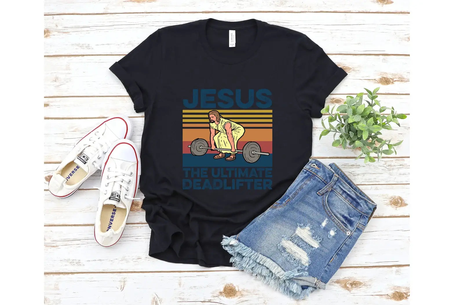 Jesus the Ultimate Deadlifter T-Shirt