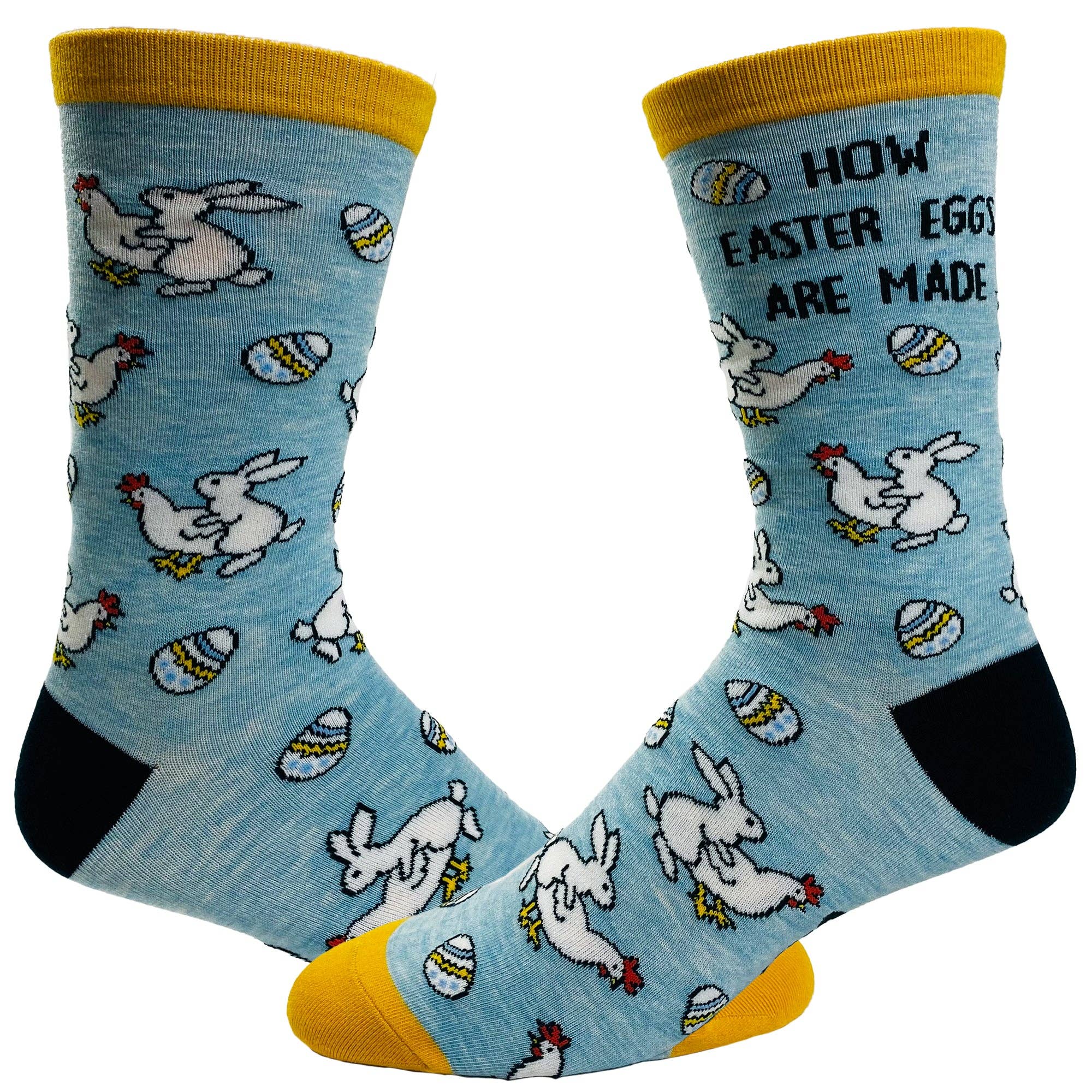 Men's How Easter Eggs Are Made Socks