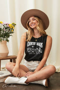 Country Roads Take Me Home Mineral Graphic Tank Top
