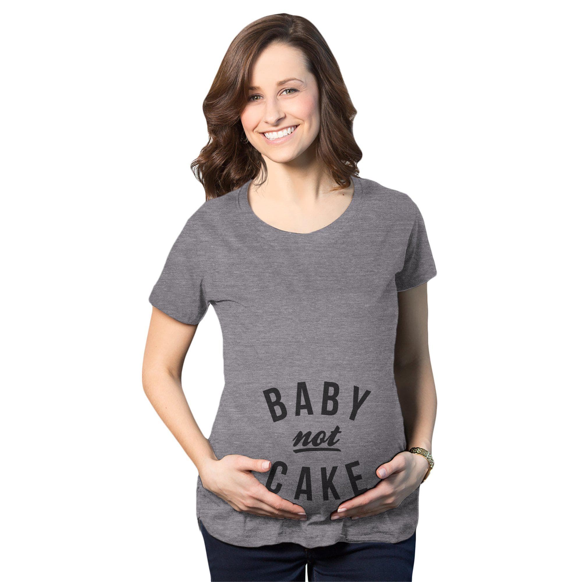 Baby Not Cake Baby Pregnancy Announcement Maternity T Shirt