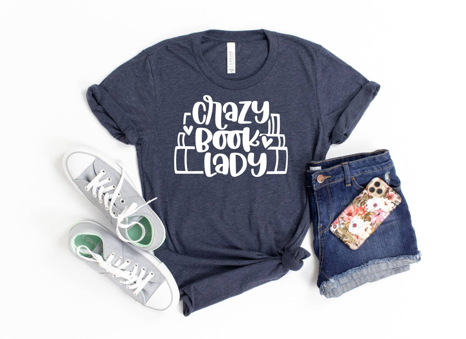 Crazy Book Lady T-Shirt