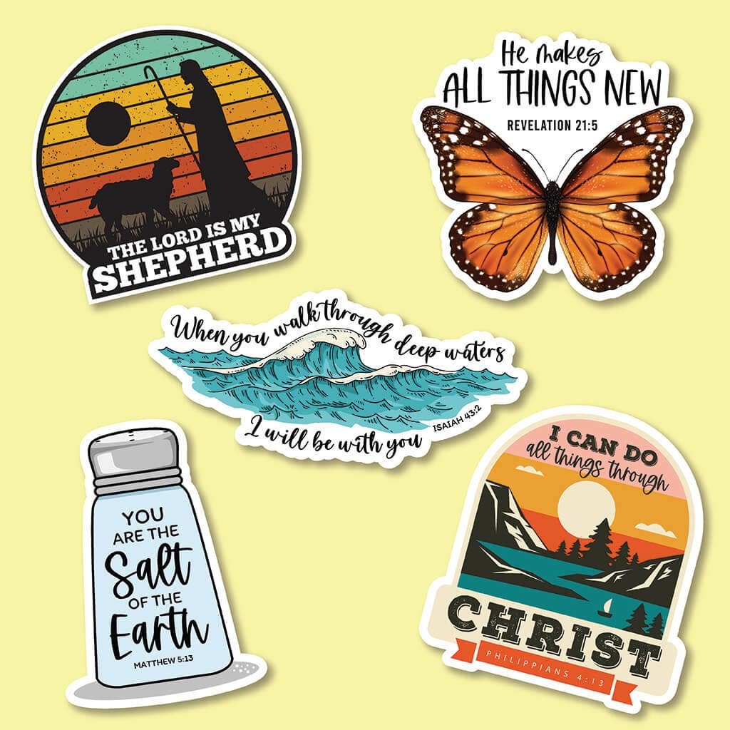 Through Deep Waters Sticker Pack