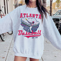 Vintage Atlanta Braves Est 1871 Retro Baseball Sweatshirt