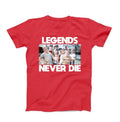Sandlot Legends Never Die – Classic Baseball Tee