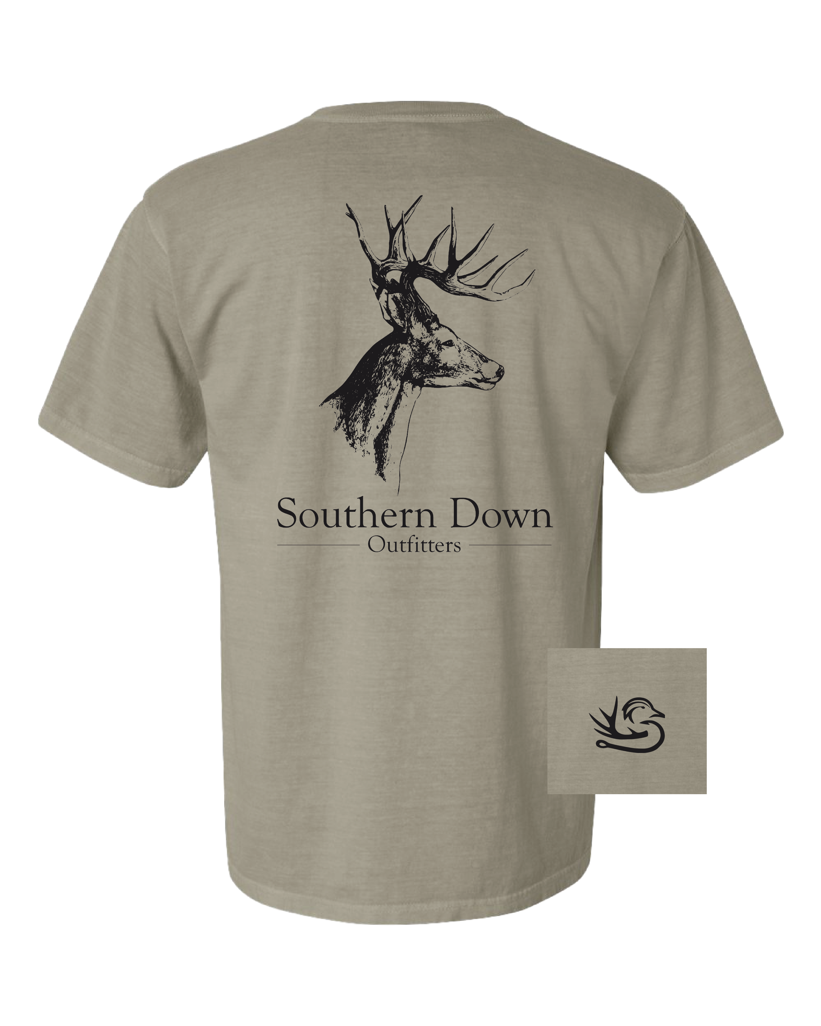 Deer Bust T Shirt