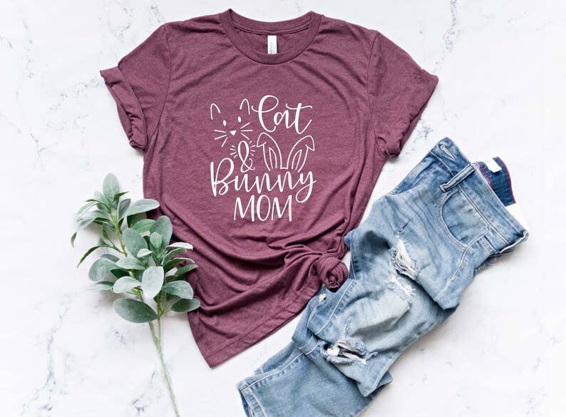 Cat Bunny Mama T-Shirt