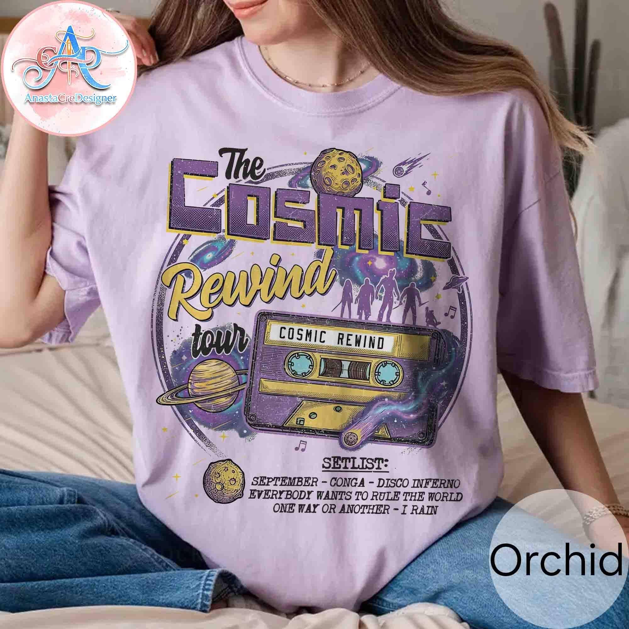 Guardians of the Galaxy Cosmic Rewind Tour Shirt