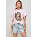 Cowboy Take Me Away Vintage Graphic Crop Top