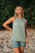 Beach Life Is the Best Life Mineral Graphic Tank Top