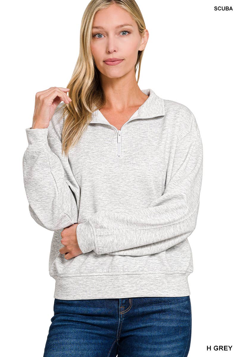 , SI-26912 Scuba Half Zip Pullover