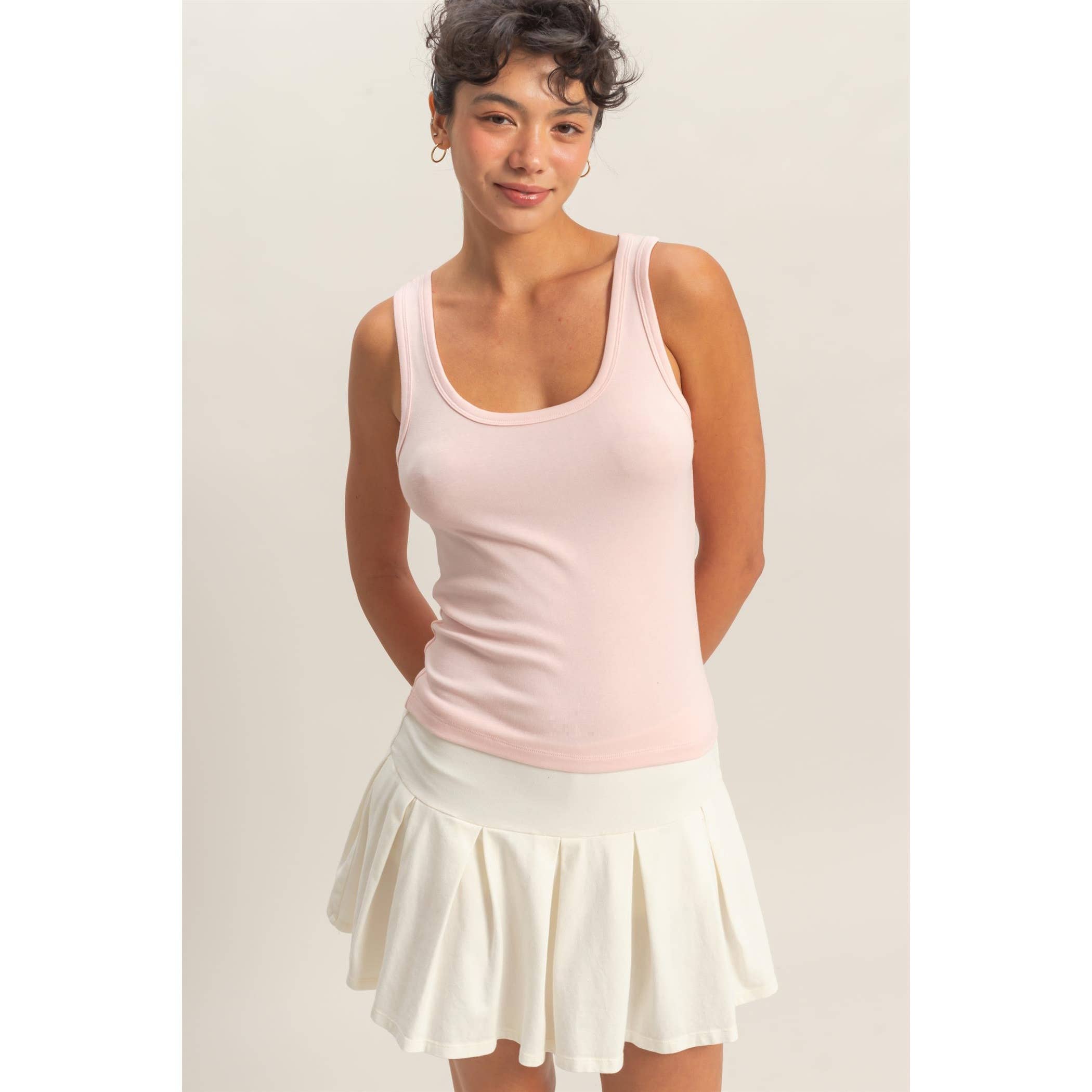 Scoop Neck Tank Top
