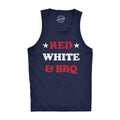 Red White and Bbq Men's Tank Top
