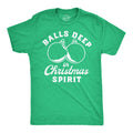 Balls Deep in Christmas Spirit Men's T Shirt