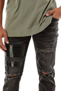 Animal Patch Jeans
