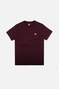 Organic Essential T-Shirt Wine Red