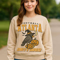 Atlanta Spooky Crow Pumpkin Football Shirt