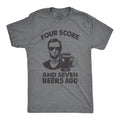 Four Score and Seven Beers Ago Men's T Shirt