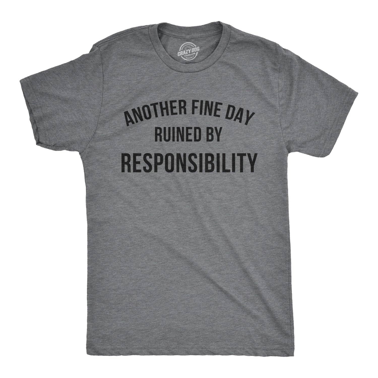 Another Fine Day Ruined By Responsibility Women's T Shirt