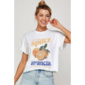 Orange Spritz Vintage Graphic Crop Top