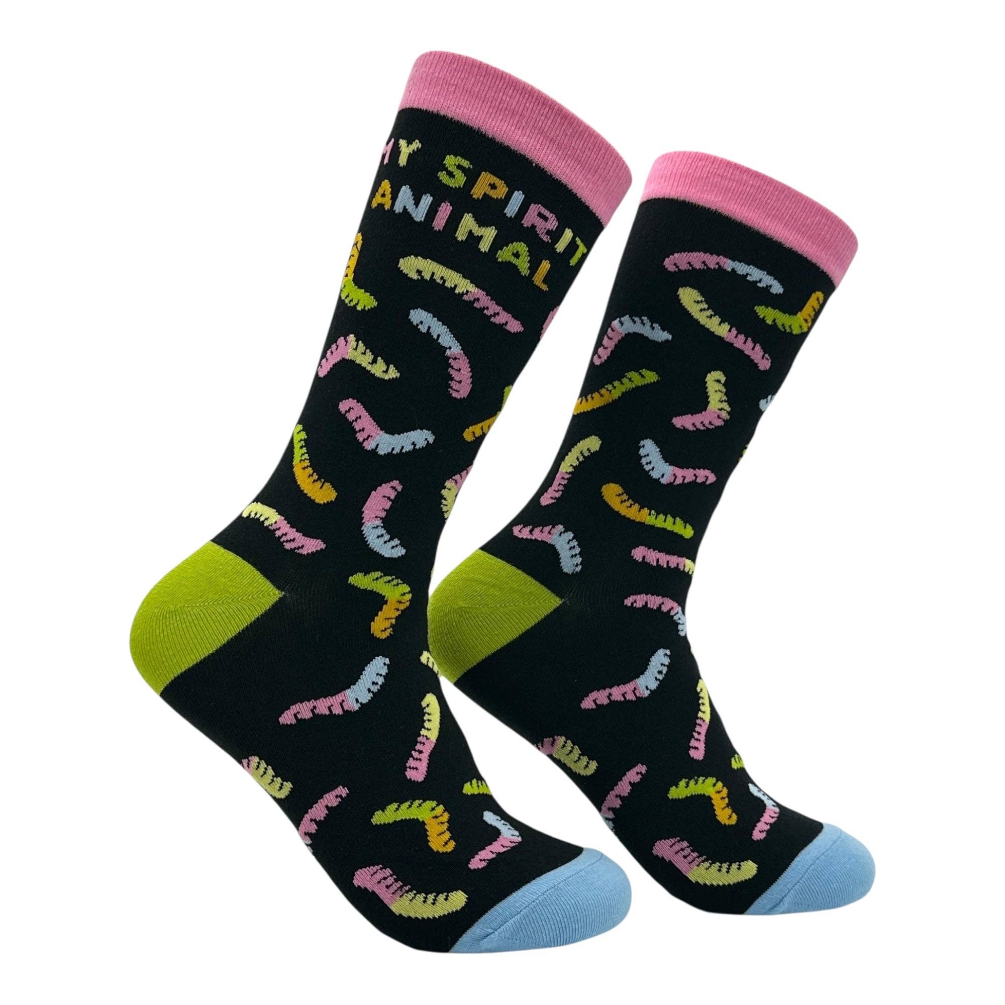 My Spirit Animal Gummy Worm Socks