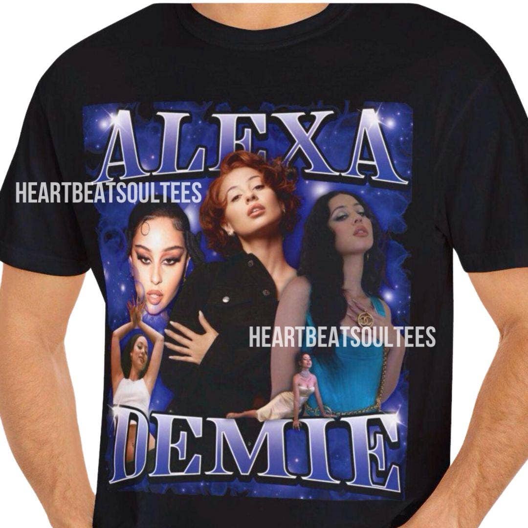 Alexa Demie Actress Tee, Unisex Garment-Dyed T-Shirt