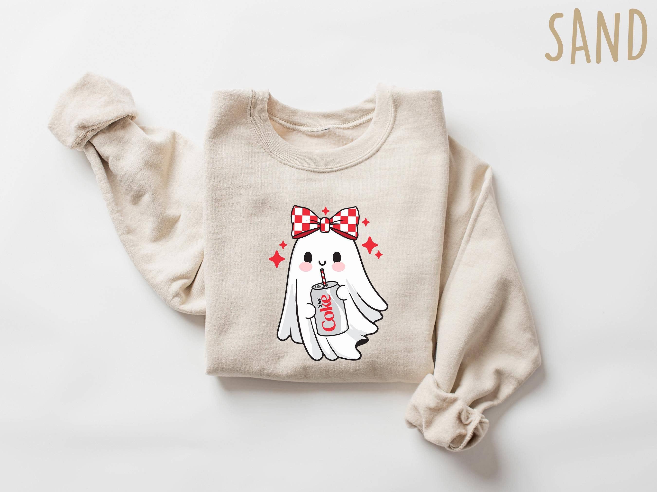 Diet Coke Halloween Ghost Sweatshirt