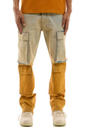 Ombre Double Cargo Slim Jeans